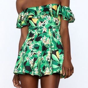Romper. Runs small , more like an XS